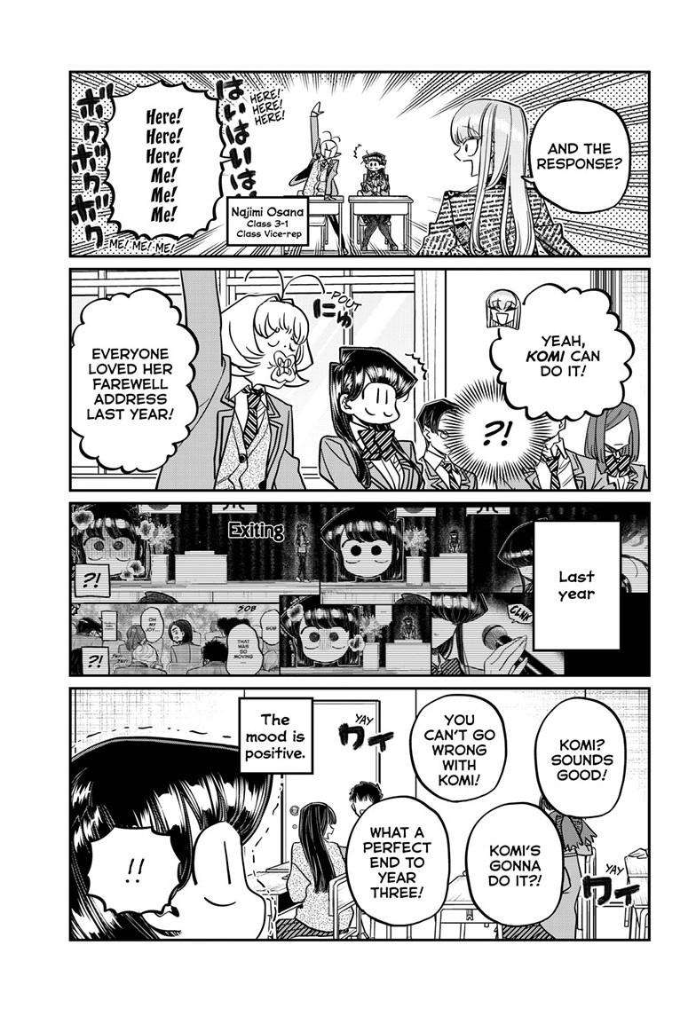 Komi-san wa Komyushou Desu Chapter 495 4